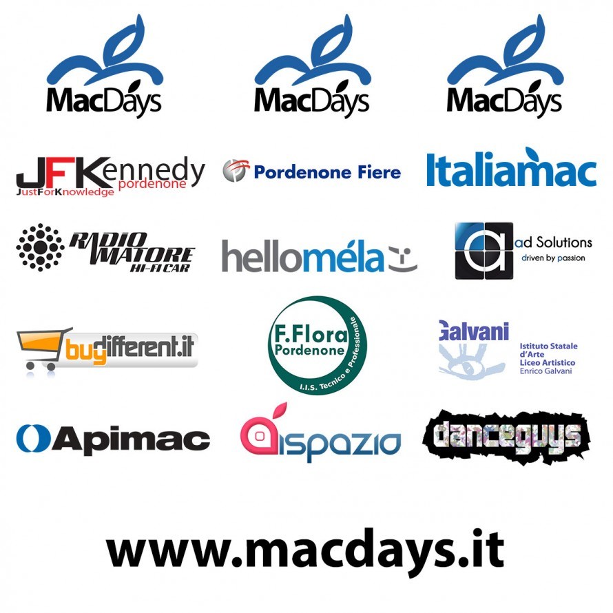 1x1 mt Loghi Partners macdays 2013 - Radioamatore Fiera 1