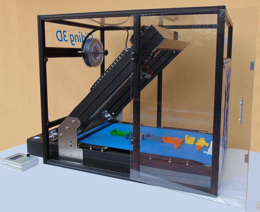 Box 890x727 Robot Factory Sliding 3D, linnovativa stampante 3D desktop a Radioamatore