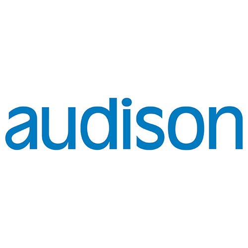 AUDISON logo RGB def Hi Fi Car, Tuning, Pick Up, Auto in fiera a Pordenone