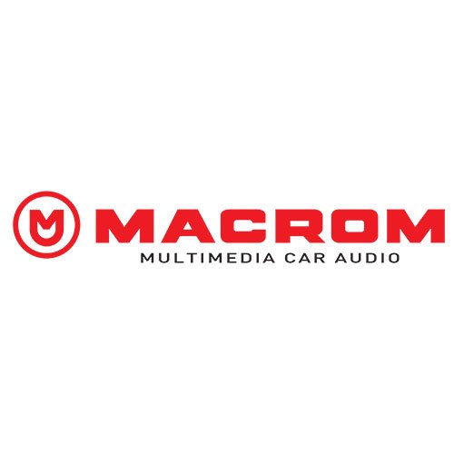 Logo macrom inlinea Multimedia Hi Fi Car, Tuning, Pick Up, Auto in fiera a Pordenone
